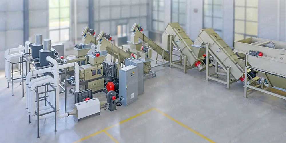如何提高塑料清洗线产量?5个优化指南 如何提高塑料清洗线产量?5个优化指南